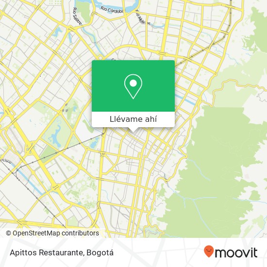 Mapa de Apittos Restaurante