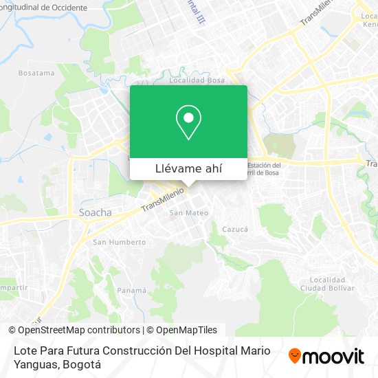 Mapa de Lote Para Futura Construcción Del Hospital Mario Yanguas