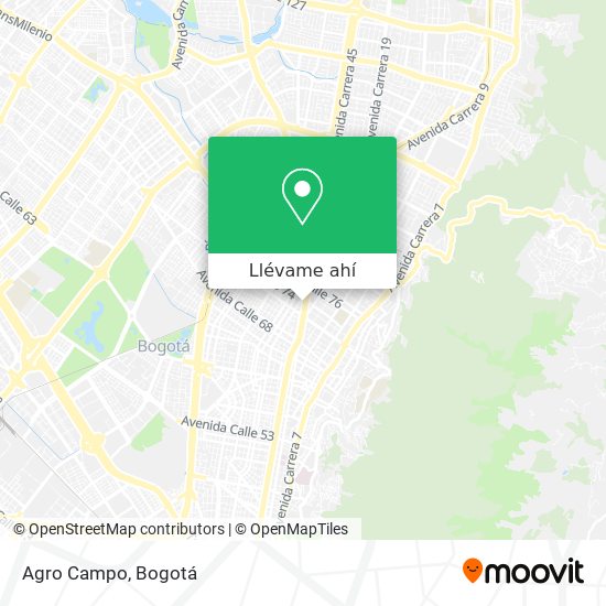 Mapa de Agro Campo