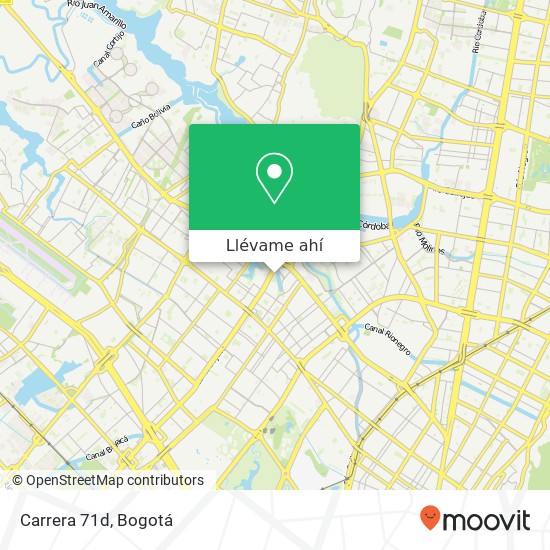 Mapa de Carrera 71d