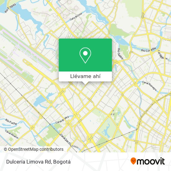 Mapa de Dulcería Limova Rd