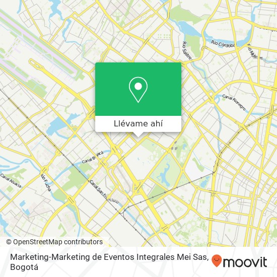 Mapa de Marketing-Marketing de Eventos Integrales Mei Sas