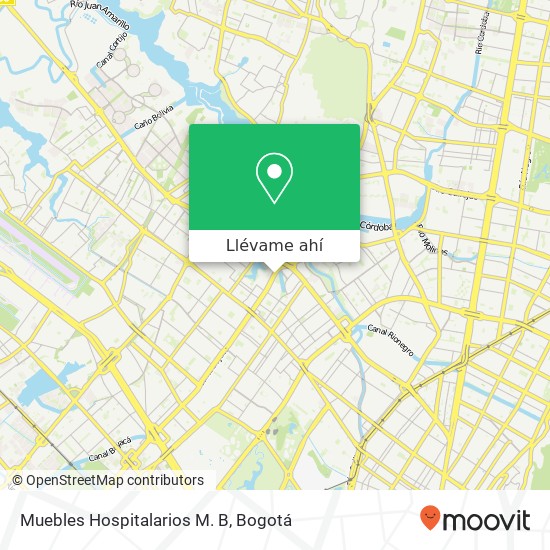 Mapa de Muebles Hospitalarios M. B