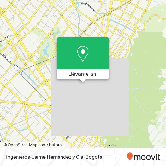 Mapa de Ingenieros-Jaime Hernandez y Cia