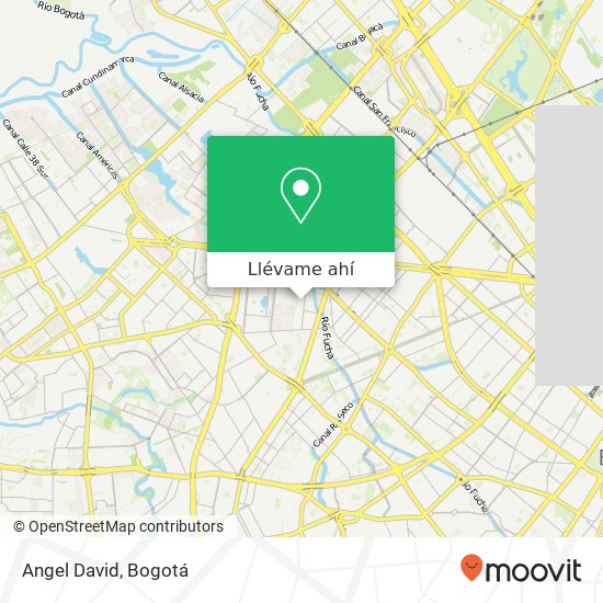 Mapa de Angel David