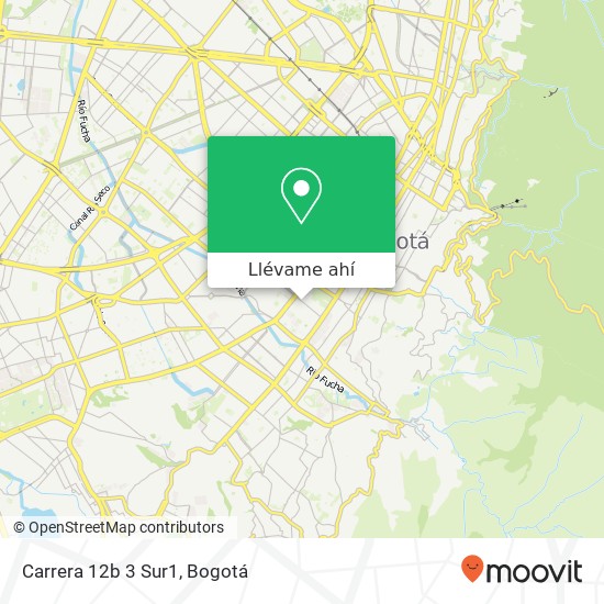 Mapa de Carrera 12b 3 Sur1