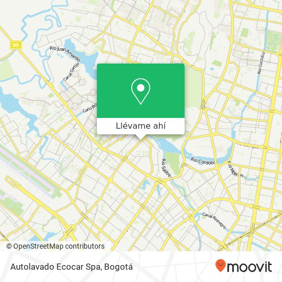 Mapa de Autolavado Ecocar Spa