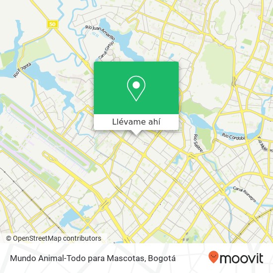 Mapa de Mundo Animal-Todo para Mascotas