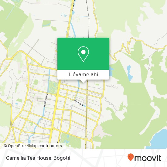 Mapa de Camellia Tea House