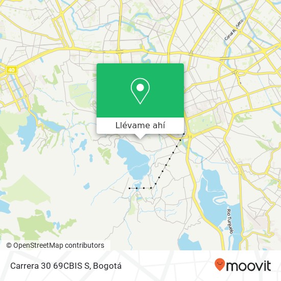 Mapa de Carrera 30 69CBIS S
