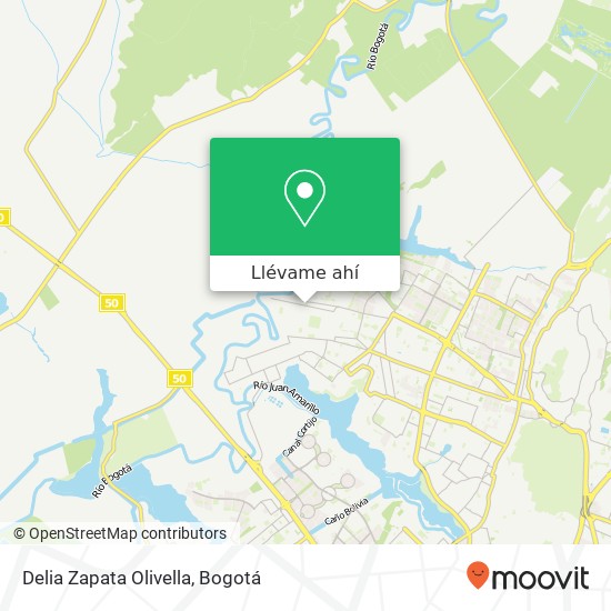 Mapa de Delia Zapata Olivella