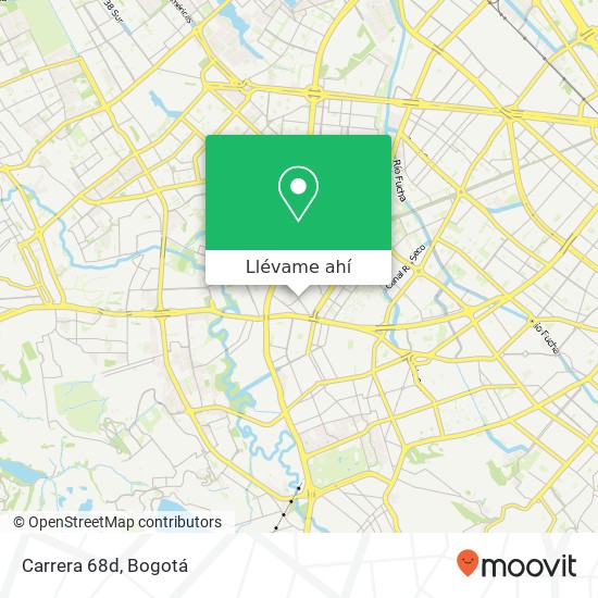 Mapa de Carrera 68d