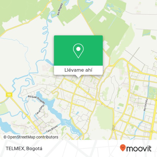 Mapa de TELMEX