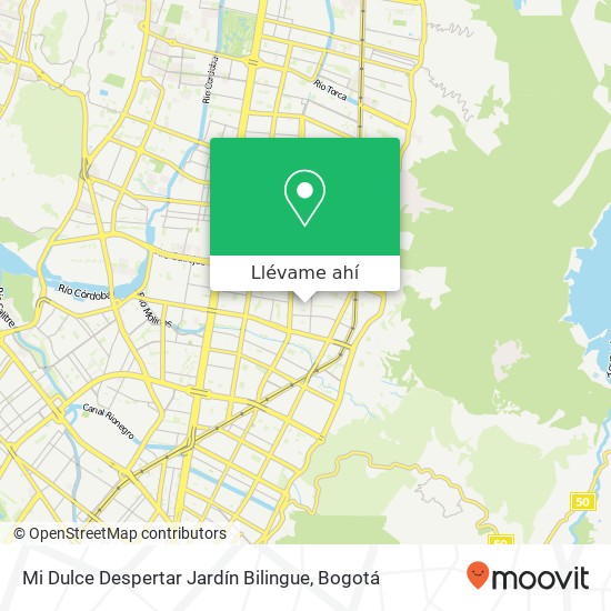 Mapa de Mi Dulce Despertar Jardín Bilingue