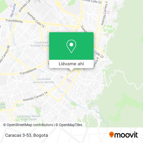 Mapa de Caracas 3-53