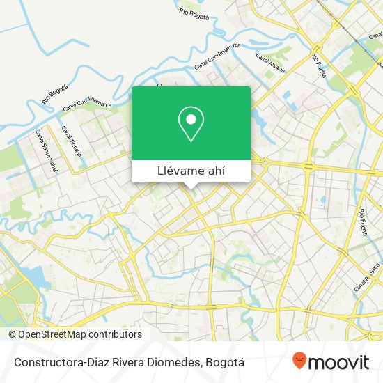 Mapa de Constructora-Diaz Rivera Diomedes