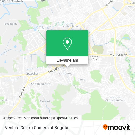 Mapa de Ventura Centro Comercial