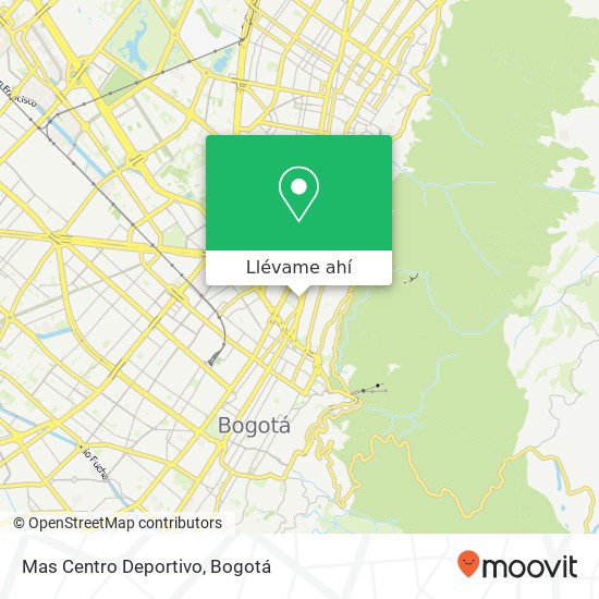 Mapa de Mas Centro Deportivo