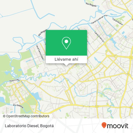 Mapa de Laboratorio Diesel