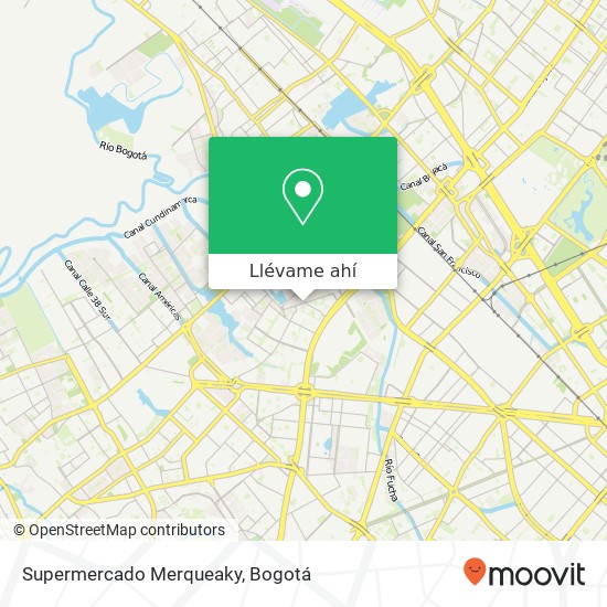 Mapa de Supermercado Merqueaky