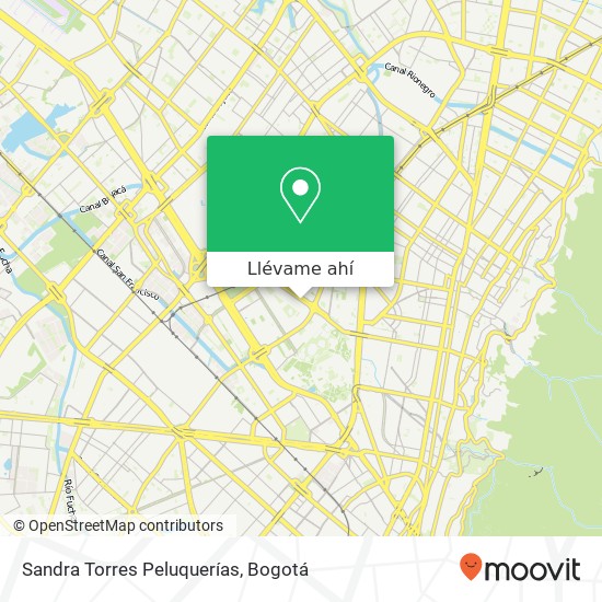 Mapa de Sandra Torres Peluquerías