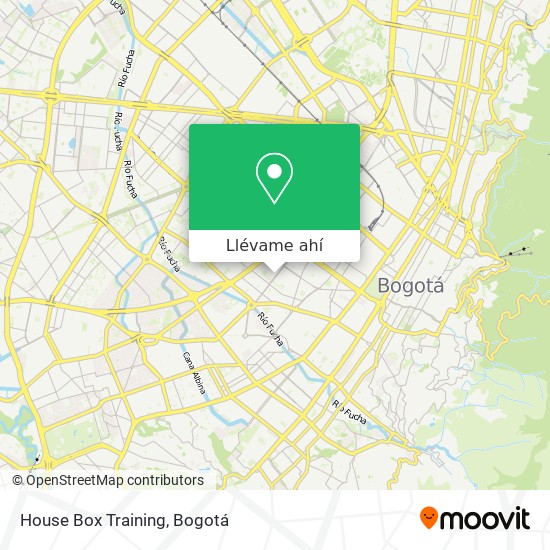 Mapa de House Box Training