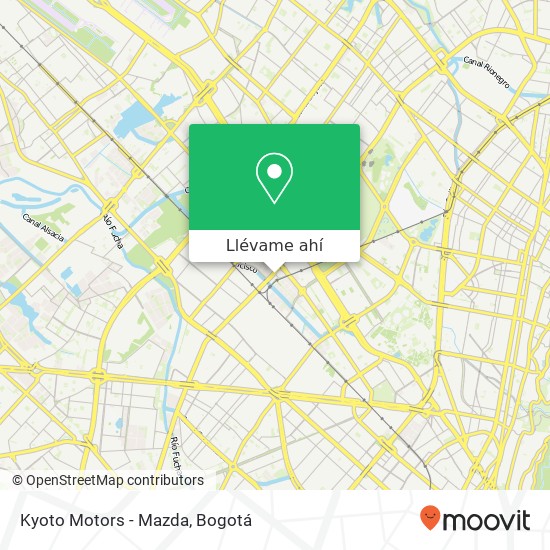 Mapa de Kyoto Motors - Mazda