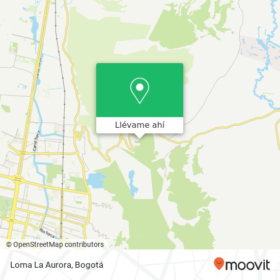 Mapa de Loma La Aurora