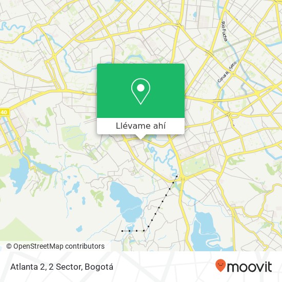 Mapa de Atlanta 2, 2 Sector