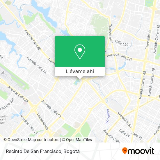 Mapa de Recinto De San Francisco