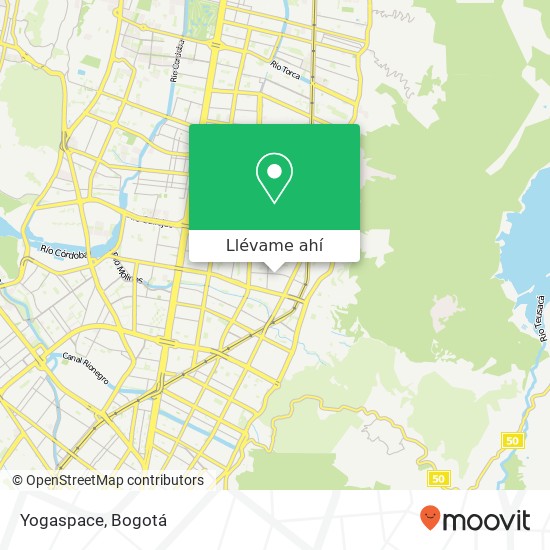 Mapa de Yogaspace