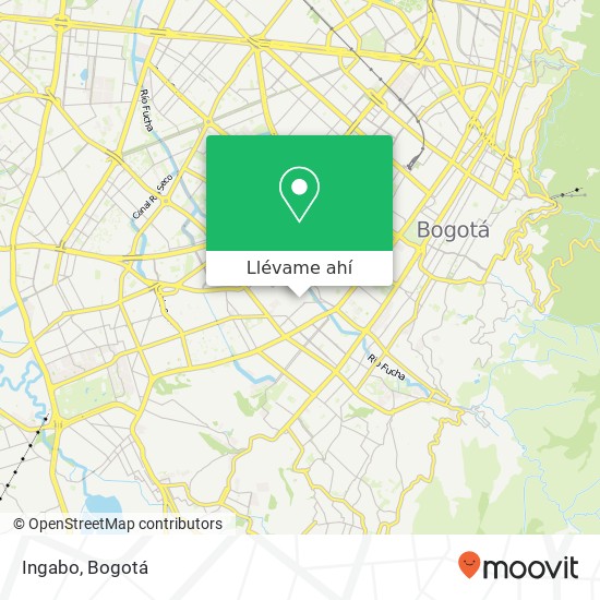 Mapa de Ingabo