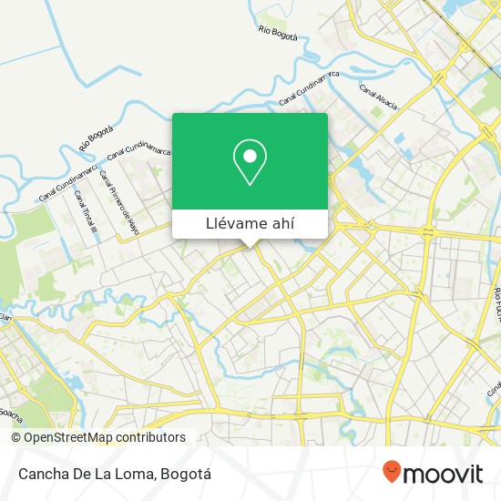 Mapa de Cancha De La Loma