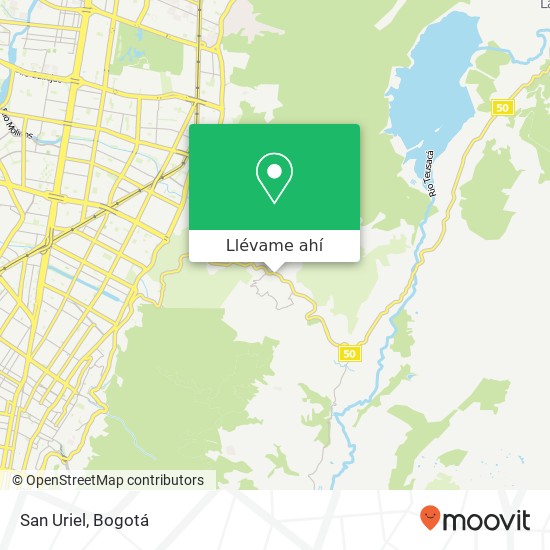 Mapa de San Uriel