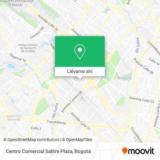 Mapa de Centro Comercial Salitre Plaza