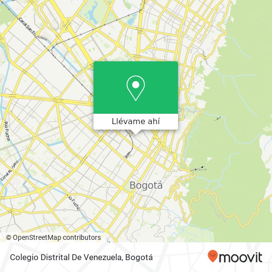 Mapa de Colegio Distrital De Venezuela