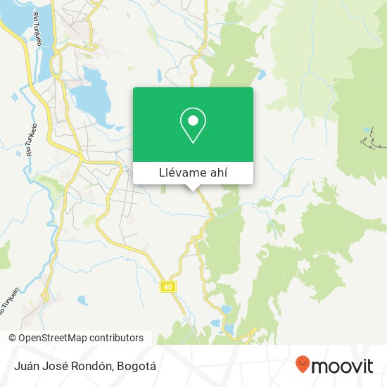 Mapa de Juán José Rondón