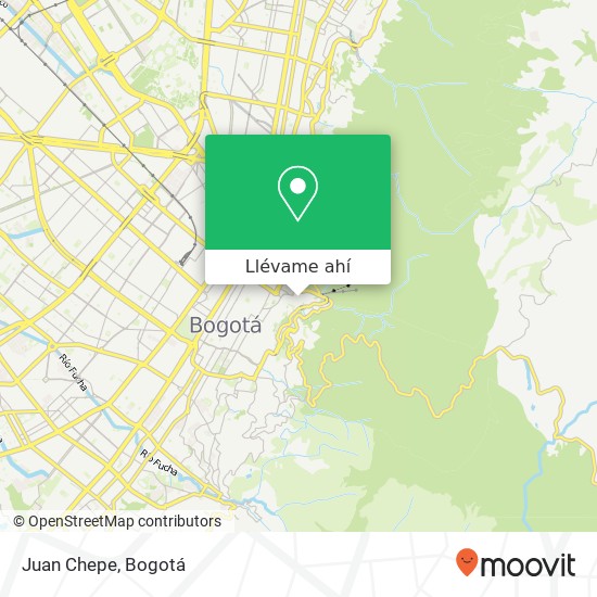 Mapa de Juan Chepe