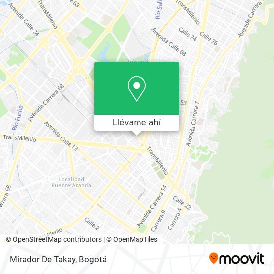Mapa de Mirador De Takay