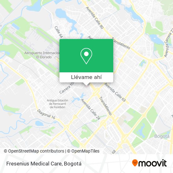 Mapa de Fresenius Medical Care