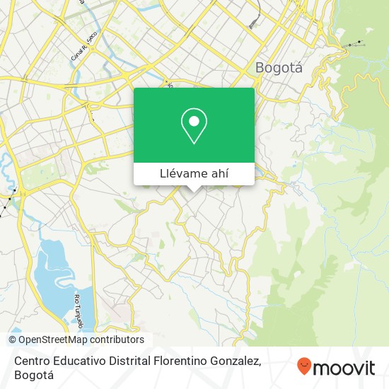 Mapa de Centro Educativo Distrital Florentino Gonzalez
