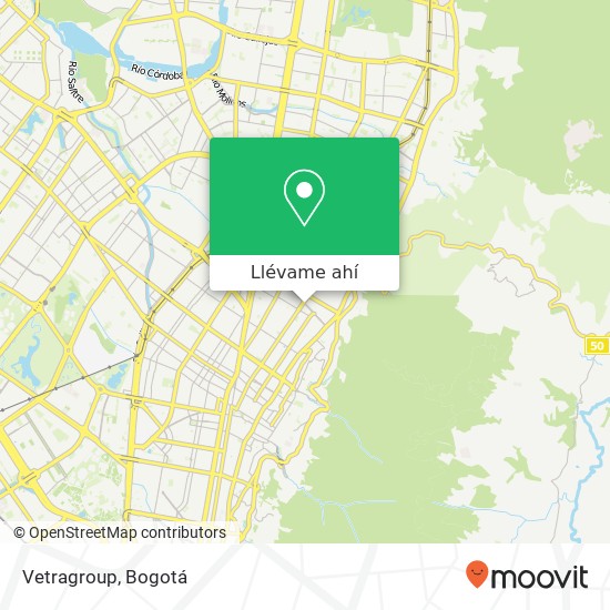 Mapa de Vetragroup