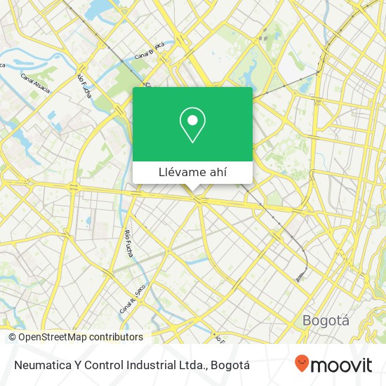 Mapa de Neumatica Y Control Industrial Ltda.