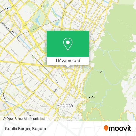 Mapa de Gorilla Burger