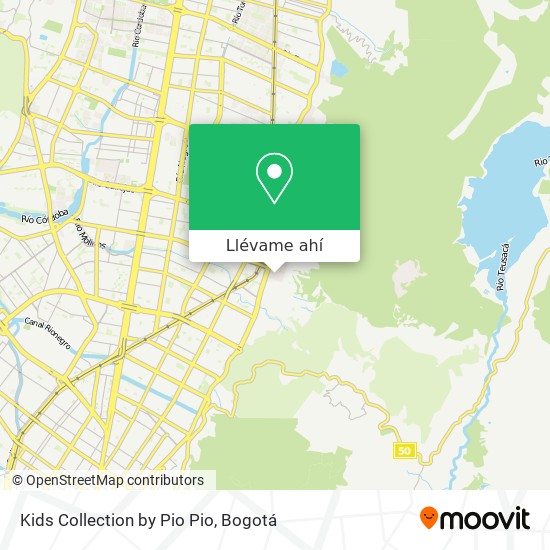 Mapa de Kids Collection by Pio Pio