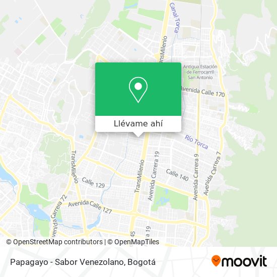 Mapa de Papagayo - Sabor Venezolano