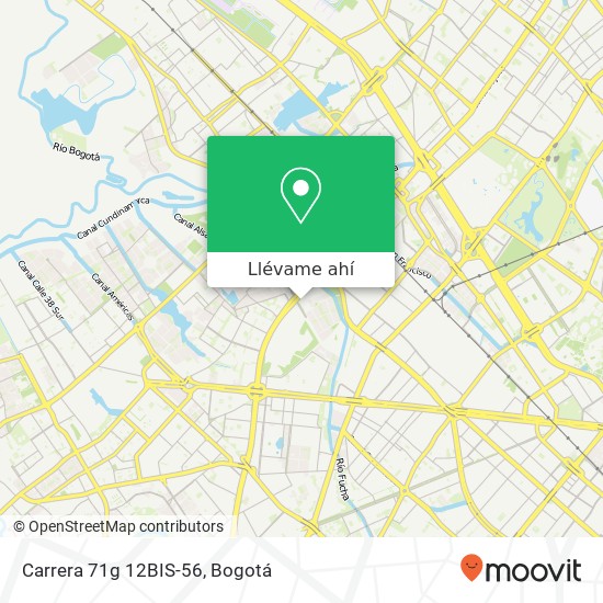 Mapa de Carrera 71g 12BIS-56