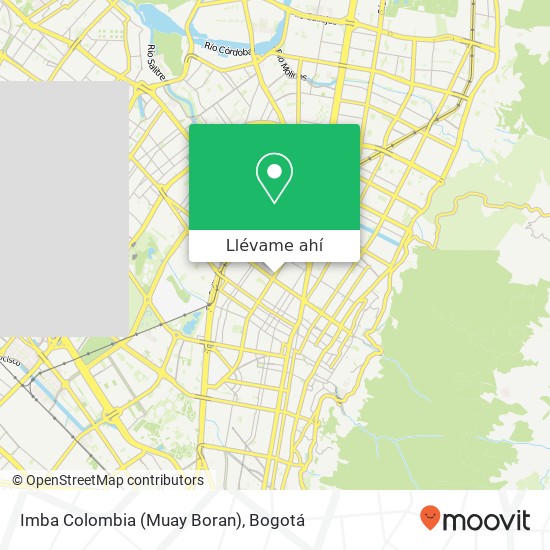 Mapa de Imba Colombia (Muay Boran)