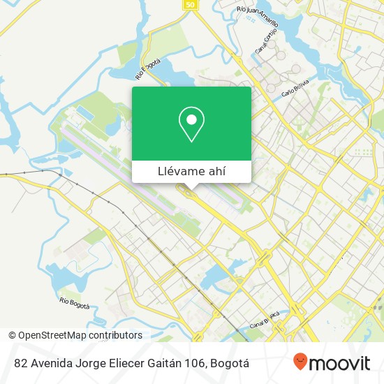 Mapa de 82 Avenida Jorge Eliecer Gaitán 106
