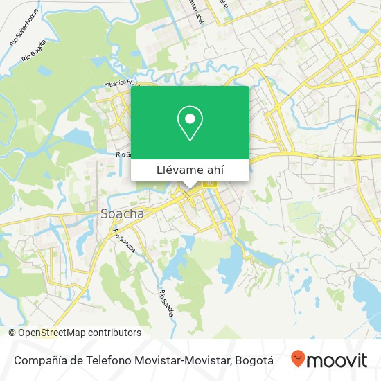 Mapa de Compañía de Telefono Movistar-Movistar